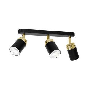 Spotlámpa RENO 3xGU10/8W/230V fekete/arany kép