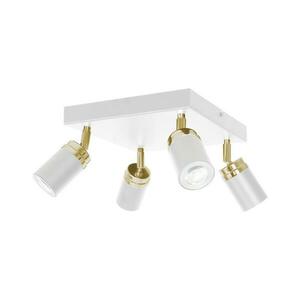 Spotlámpa RENO 4xGU10/8W/230V fehér/arany kép