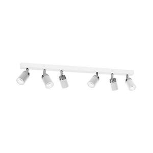 Spotlámpa RENO 6xGU10/8W/230V fehér/króm kép
