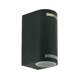 Kültéri fali lámpa QUAZAR9 2xGU10/11W/230V IP44 szürke kép