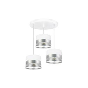 Csillár zsinóron MILO 3xE27/60W/230V ezüst kép