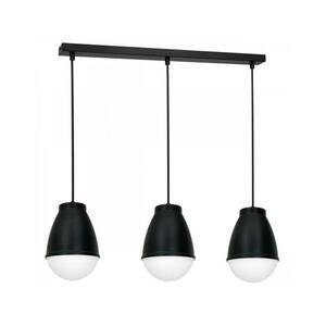 Csillár zsinóron CARYON 3xE14/60W/230V fekete kép