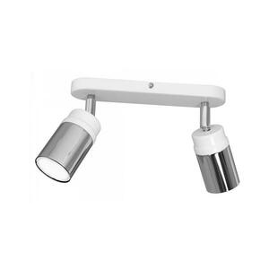 Spotlámpa NEST 2xGU10/8W/230V fehér/króm kép