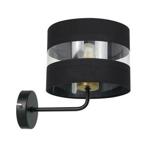 Fali lámpa HAVARD 1xE27/60W/230V fekete/sárgaréz kép