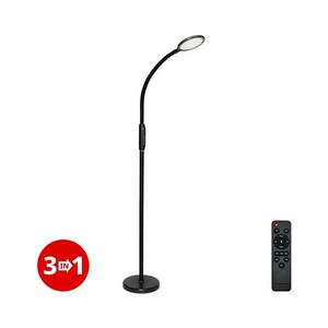 light LED Dimmelhető lámpa 3in1 LED/12W/230V fekete CRI 90 + távirányítás kép