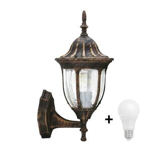 LED Kültéri fali lámpa FLORENCJA 1xE27/10W/230V IP43 kép