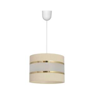 Csillár zsinóron HELEN 1xE27/15W/230V krém kép