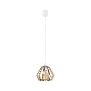 Csillár zsinóron BERGO 1xE27/60W/230V fehér kép