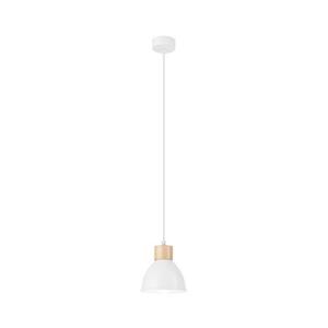 Csillár zsinóron NICO 1xE27/60W/230V fehér kép