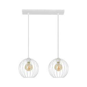 Csillár zsinóron MERCURE 2xE27/15W/230V fehér kép