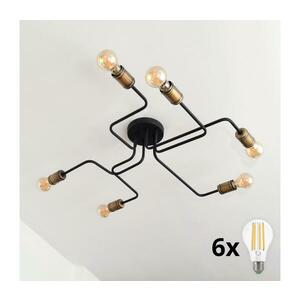 LED Felületre szerelhető csillár TUBE 6xE27/15W/230V kép