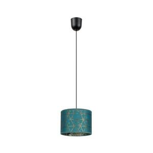 Csillár zsinóron REZO 1xE27/60W/230V türkiz kép