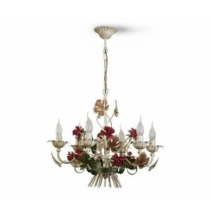 Csillár láncon ROSALIA 6xE14/40W/230V kép