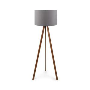 Állólámpa AYD 1xE27/60W/230V szürke/barna kép