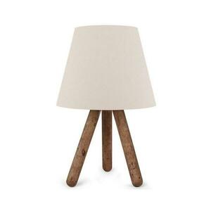Asztali lámpa AYD 1xE27/60W/230V bézs/barna kép