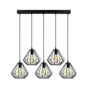 Csillár zsinóron DIAMOND 5xE27/100W/230V kép