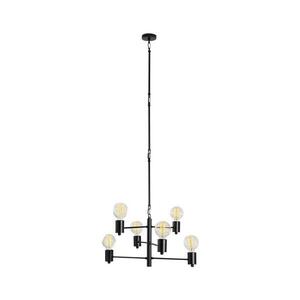Csillár HEXA 6xE27/40W/230V kép