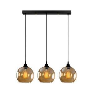 Csillár zsinóron GOLD 3xE27/40W/230V kép