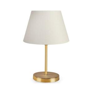 Asztali lámpa AYD 1xE27/60W/230V fehér/arany kép