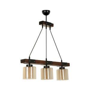 Csillár zsinóron LILA 3xE27/60W/230V kép