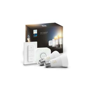 Philips Kezdőkészlet Philips Hue WHITE AMBIANCE 2xE27/8W/230V + csatlakozó eszköz kép