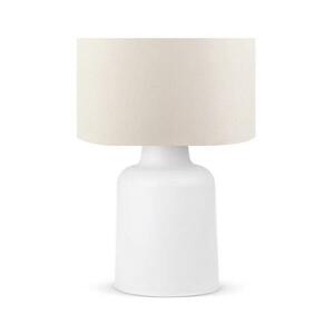 Asztali lámpa AYD 1xE27/60W/230V bézs/fehér kép