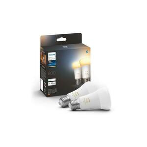 Philips KÉSZLET 2xLED Dimmelhető izzó Philips Hue WHITE AMBIANCE E27/6W/230V 2200 kép