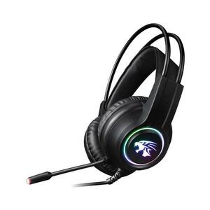 Gaming LED RGB fejhallgató VARR 3.5 mikrofonnal kép