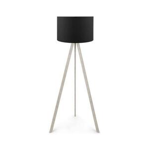 Állólámpa AYD 1xE27/60W/230V fekete/bézs kép