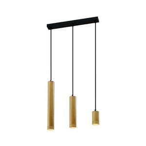 Csillár zsinóron TUBO 3xGU10/25W/230V fa kép