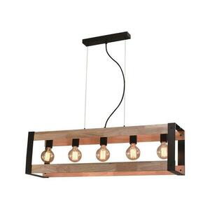 Csillár zsinóron VARNA 5xE27/40W/230V tölgy kép