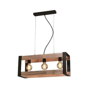 Csillár zsinóron VARNA 3xE27/40W/230V tölgy kép