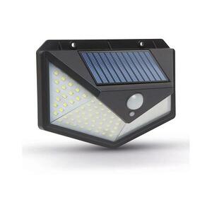 LED Napelemes érzékelős fali lámpa LED/5W/5, 5V IP65 kép