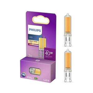 Philips KÉSZLET 2x LED Izzó Philips G9/3, 5W/230V 2700K kép