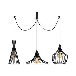 Csillár zsinóron MEZOPOTAMYA 3xE27/40W/230V pók kép