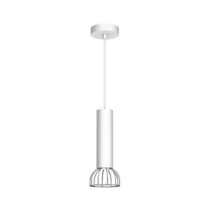 Csillár zsinóron DANTE 1xGU10/25W/230V ezüst/fényes króm kép