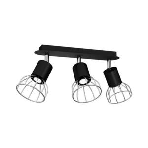 Spotlámpa DANTE 3xGU10/25W/230V fekete/fényes króm kép