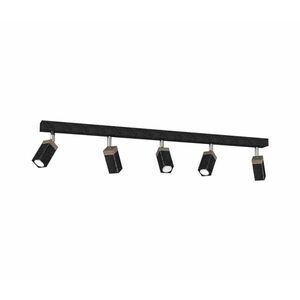 Spotlámpa SOLO 5xGU10/MR11/40W/230V fekete kép
