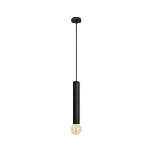 LED Csillár zsinóron TUBA 1xGU10/20W/230V fekete kép