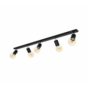 Spotlámpa TUNE 5xE27/20W/230V fekete kép