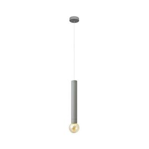 LED Csillár zsinóron TUBA 1xGU10/20W/230V szürke kép