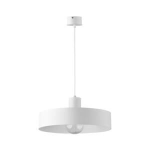 Csillár zsinóron RIF 1xE27/60W/230V á. 35 cm fehér kép