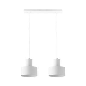 Csillár zsinóron RIF 2xE27/60W/230V fehér kép