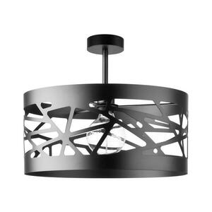 Csillár rúdon MODUL FREZ 1xE27/60W/230V á. 39 cm fekete kép