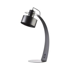 Asztali lámpa RIF 1xE27/60W/230V fekete kép