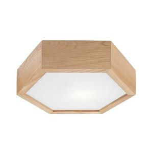 Mennyezeti lámpa OAK HEX 1xE27/60W/230V á. 32 cm tölgy kép