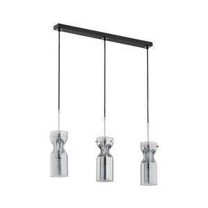 Csillár zsinóron KAPRIS 3xE14/40W/230V ezüst kép