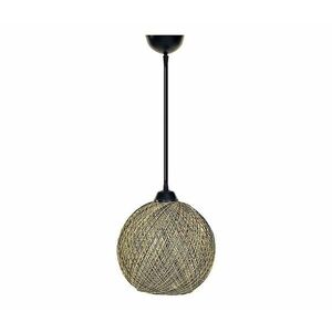 Csillár zsinóron JUTE 1xE27/60W/230V sárga kép