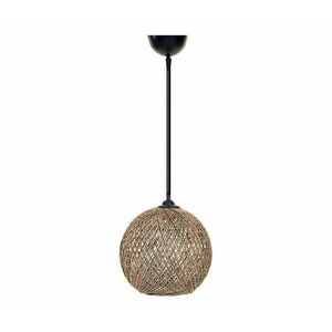 Csillár zsinóron JUTE 1xE27/60W/230V barna kép