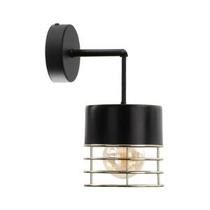 Keter Lighting Fali lámpa ROY 1xE27/60W/230V fekete kép